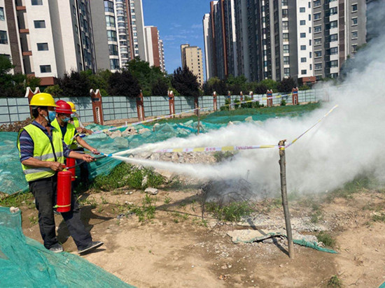 智慧泊车公司:消防演练,防患未然