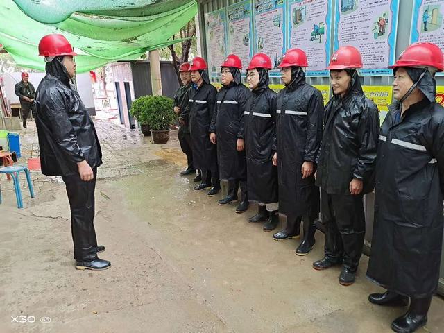陕煤建设韩城分公司土建四项目部“雨季三防”筑牢“安全大堤
