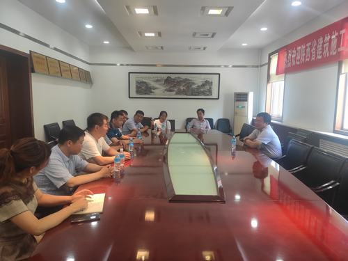 陕煤建设铜煤公司开展“庆八一”慰问退伍军人活动