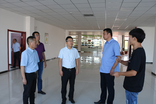 铜川市PPP中心主任刘鲁宁调研指导川耀PPP项目工作