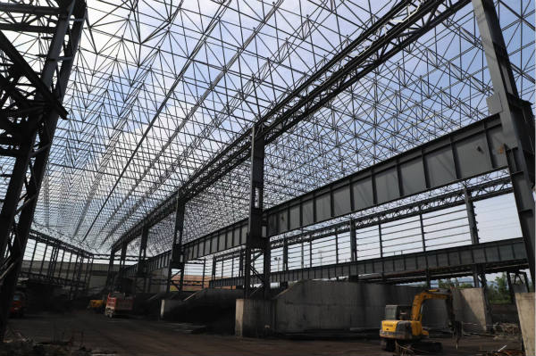 陕煤建设汉中分公司两项环保治理工程顺利完成主体封顶