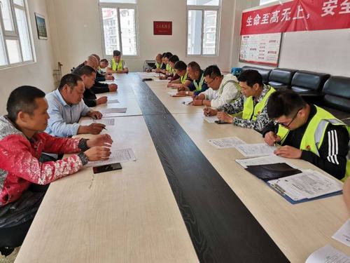 陕煤建设铜煤公司基层项目部扎实推进 《安全生产专项整治三年行动实施方案》