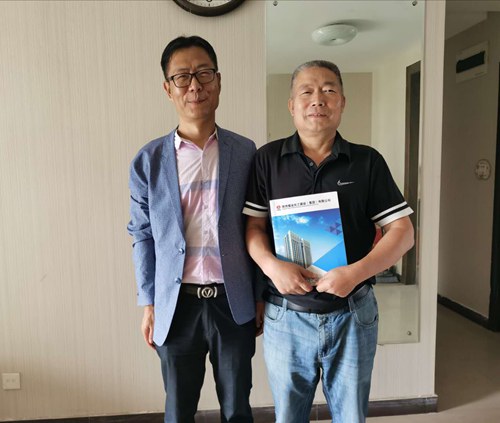 陕煤建设公司到陕西工人报进行对标学习