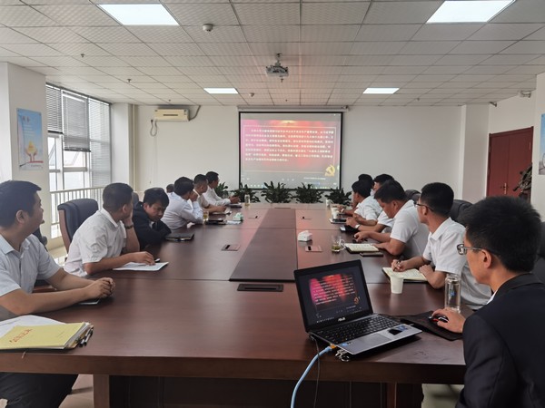 陕煤建设榆林公司专题学习不放松 安全教育抓得紧