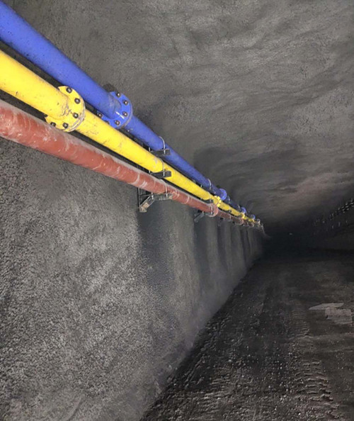 陕煤建设机电安装公司完成凉水井矿供排水管路安装工程