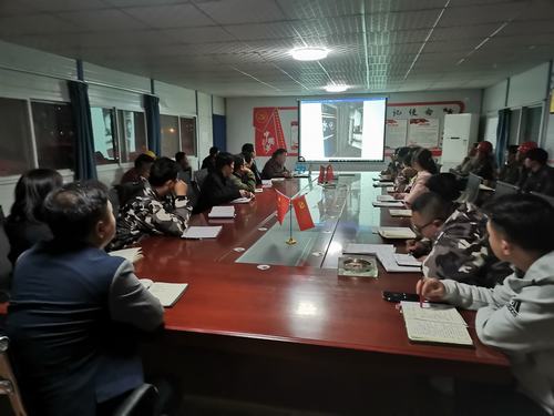 陕煤建设铜煤公司第一项目部以安全视频宣教提高安全管理成效