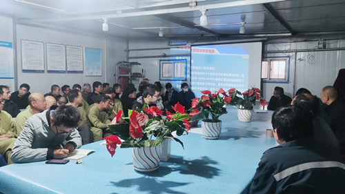 陕煤建设机电安装公司小保当项目部多举措抓实安全管理