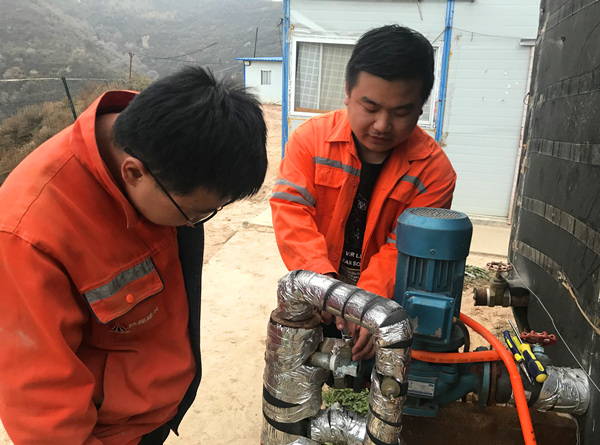 陕煤建设矿建三公司：升温！供暖提前开始