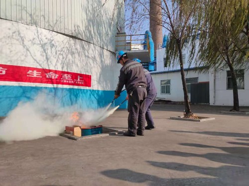 陕煤建设洗选煤运营公司：防患于未“燃” 消防安全记心间
