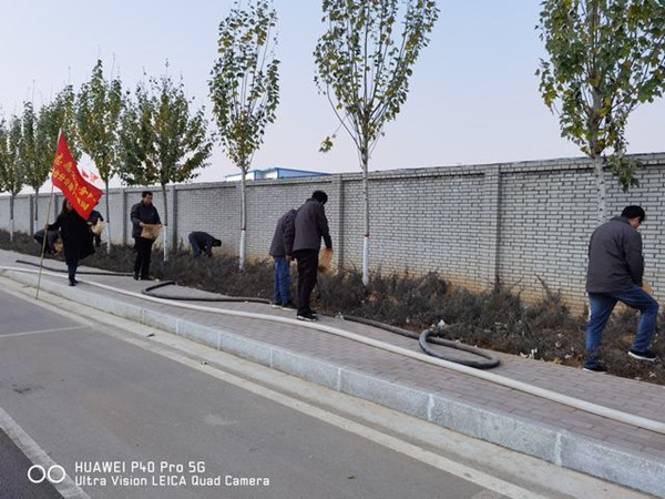 陕煤建设澄合分公司各单位志愿服务在行动