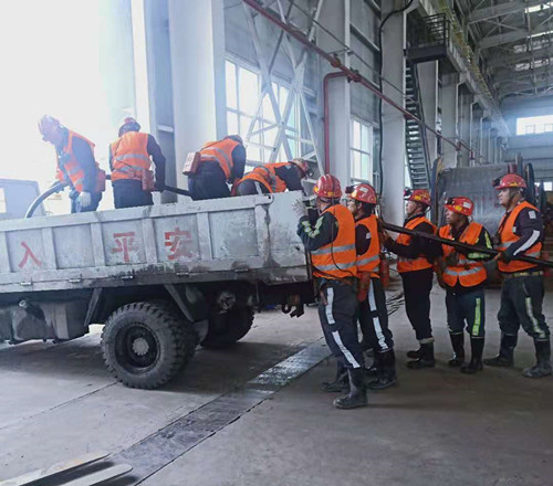 陕煤建设机电安装公司承建红柳林北二盘区综采面主供电系统安装完工