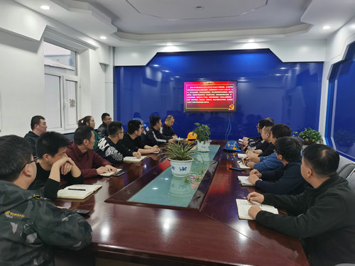 陕煤建设洗选煤运营公司认真组织收看《学习习近平总书记关于安全生产重要论述》电视专题片