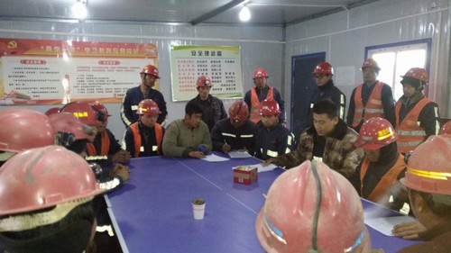 陕煤建设洗选煤运营公司小保当运营项目部：用行动践行安全承诺