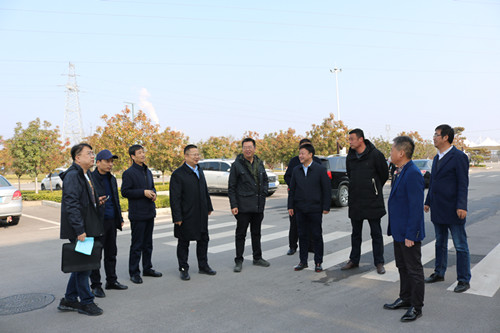 咸阳公路管理局副局长郭闽榕莅临川耀PPP项目检查指导工作