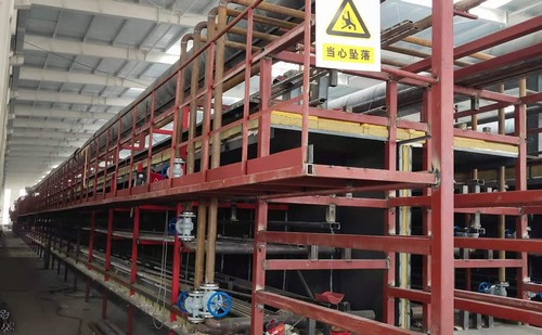 陕煤建设洗选煤运营公司安装第二项目部：初冬已至，“齐鲁大地”施工忙