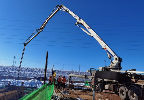陕煤建设路桥分公司榆林化学铁路专用线工程主体工程完工