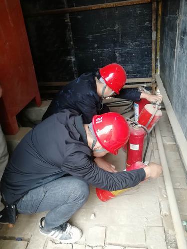 陕煤建设铜煤公司第二十三项目部多举措做好冬季防火工作