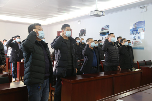 陕煤建设机电安装公司组织开展安全警示教育活动