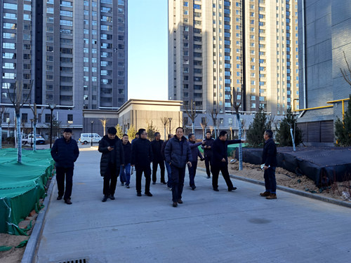 陕煤建设公司神南华府小区26#楼顺利通过竣工预验收