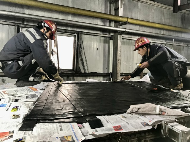 陕煤建设洗选煤运营公司澄合山阳运营项目部:圆满完成山阳煤矿101皮带更换任务