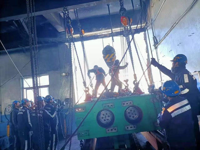 陕煤建设洗选煤运营公司红柳林洗煤厂项目部：辞旧迎新谋生产，齐心协力谱新篇