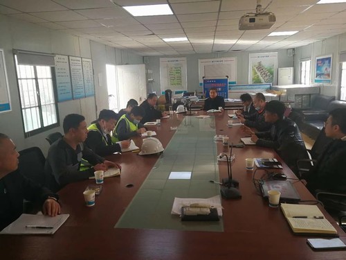 陕煤建设公司秦美公司加快蓝山水岸项目进程