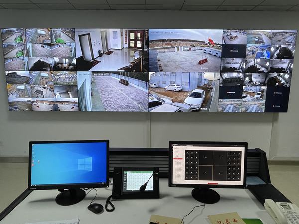 陕煤建设榆林公司“天眼”24小时远程监控  为企业安全保驾护航