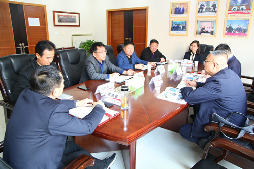 陕煤技术研究院宗益滨一行到陕煤建设交流