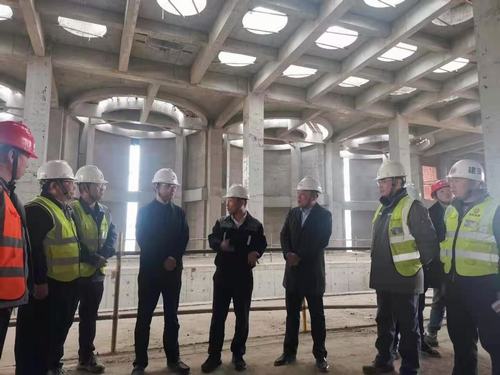 榆林化学公司董事长宋世杰莅临陕煤建设铜煤公司第十六项目部检查指导工作