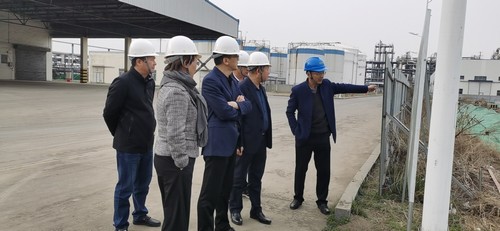 赵敬凯深入山东宏信化工股份有限公司老厂区搬迁改造项目检查指导工作