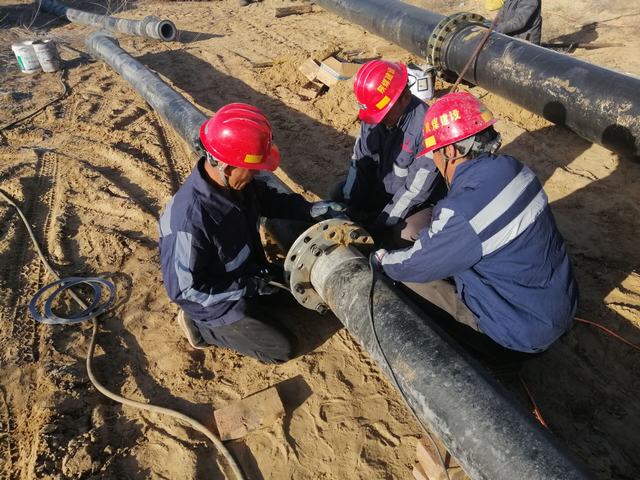 陕煤建设洗选煤运营公司第一项目部:曹家滩矿井地面外排水系统管路改造工程顺利开工