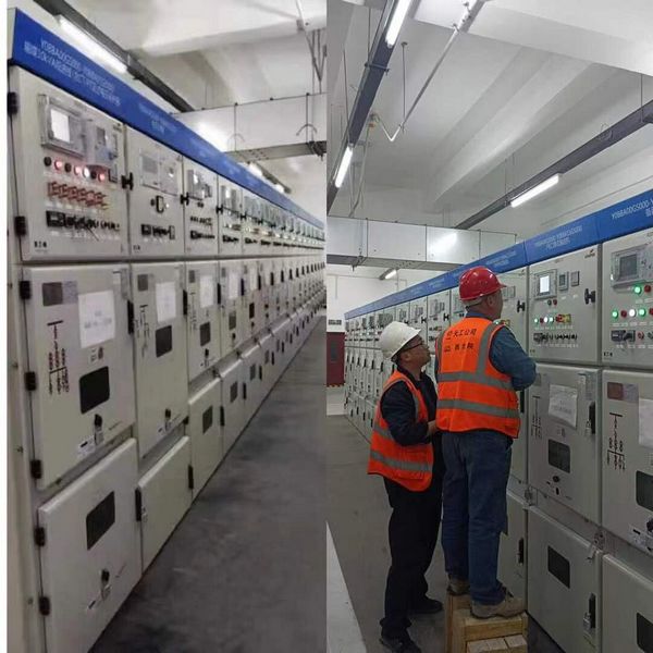 陕煤建设天工公司土建十七部承建的输煤综合楼一次性送电成功