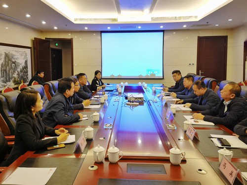 赵敬凯前往陕西府谷机场建设投资有限公司交流洽谈