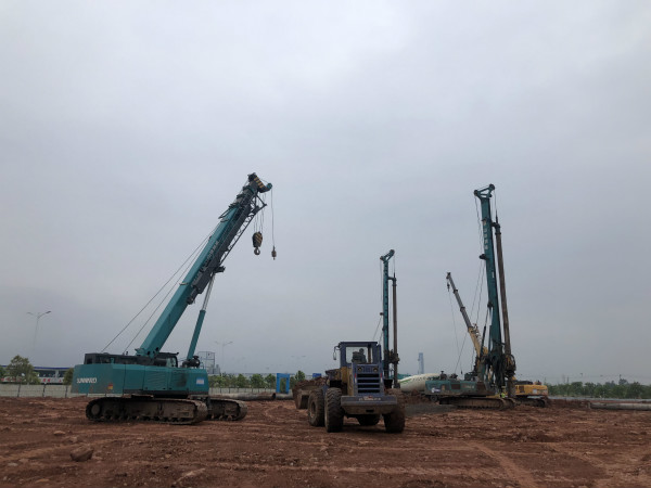 陕煤建设汉中分公司成都庞源项目部掀起施工大干热潮