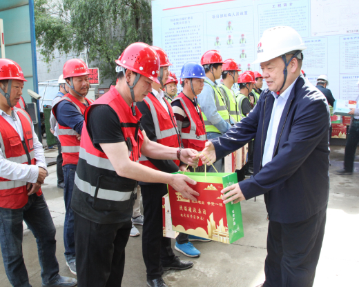 【五一领导慰问专题】陕煤建设各领导深入基层慰问指导工作