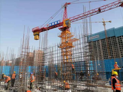 【五一项目建设专题八】陕煤建设铜煤公司第二项目部坚守施工现场掀起施工大干热潮