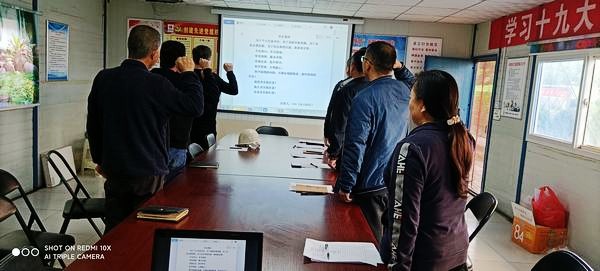 陕煤建设渭南分公司第一项目严把四道关口打好施工生产攻坚战