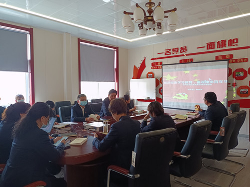 陕煤建设机电安装公司机关党支部党史学习教育丰富多彩