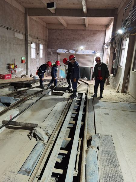 陕煤建设矿建二公司持续开展生产运输安全专项检查