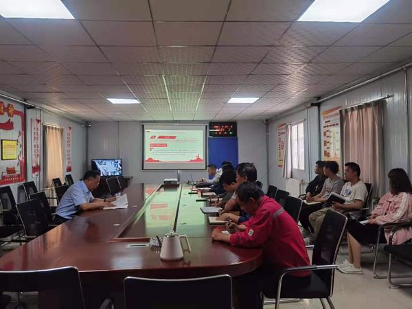 陕煤建设矿建二公司车村项目部党支部：从党史学习教育中汲取奋进力量