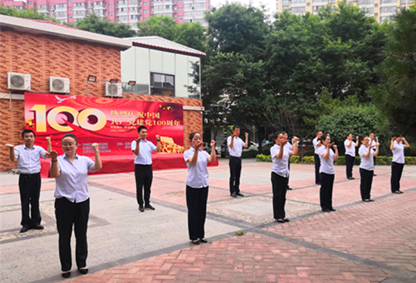 陕煤建设矿建三公司:加紧排练节目 献礼建党100周年