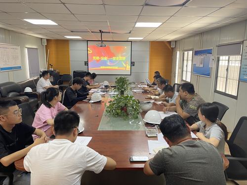 陕煤建设铜煤公司西安项目部开展“党建+安全”主题宣讲活动