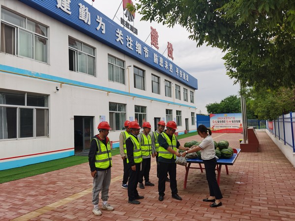 陕煤建设榆林公司 基层慰问暖人心 座谈交流鼓干劲