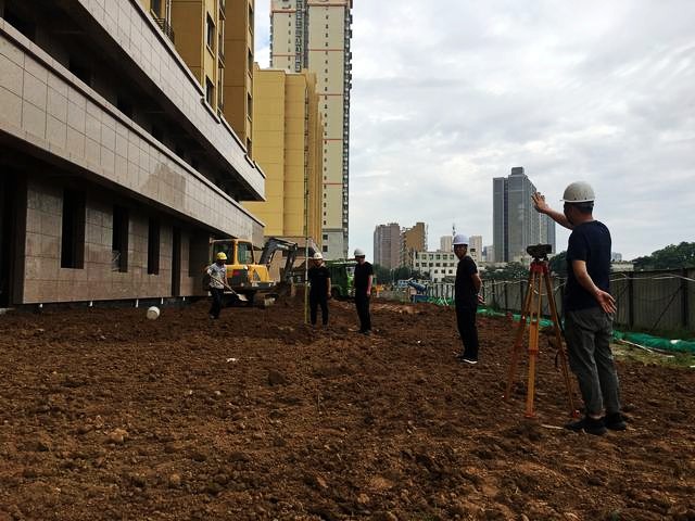 陕煤建设渭南分公司第一项目部“端午”假期施工大干时正酣