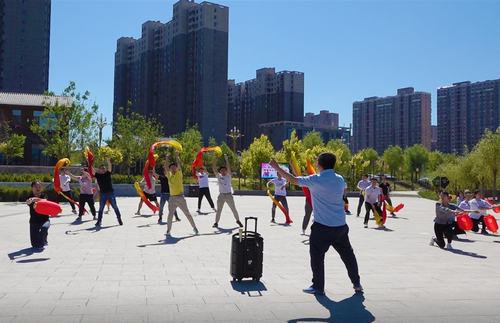 陕煤建设洗选煤运营公司：紧锣密鼓忙排练 红歌热舞颂党恩