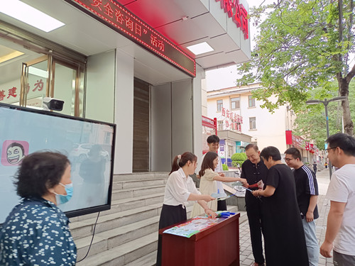 陕煤建设机电安装公司安全生产宣传咨询在行动