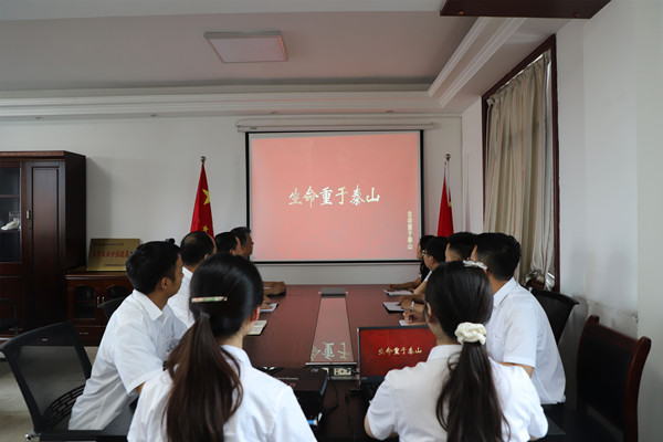 生命重于泰山 安全警钟长鸣