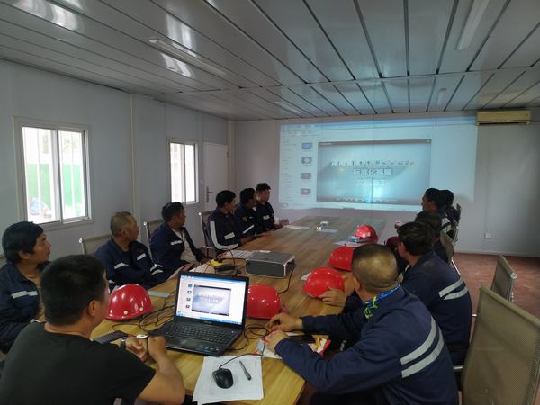 陕煤建设洗选煤运营公司第六项目部：生产再忙 安全不忘