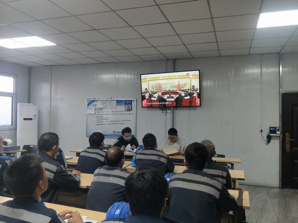 陕煤建设洗选煤运营公司红柳林洗煤厂项目部:“四强化”保安全 促生产