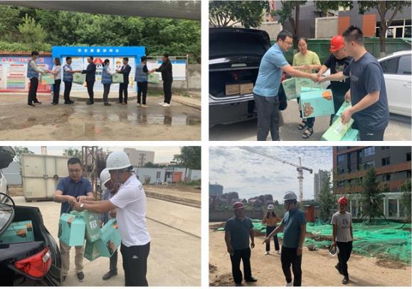 陕煤建设绿宇公司：炎炎夏日送清凉 生产安全入人心